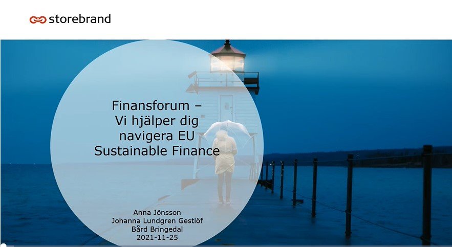 211125 FinansforumsSustainableFinance