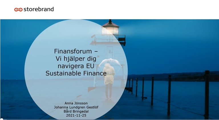 211125 FinansforumsSustainableFinance