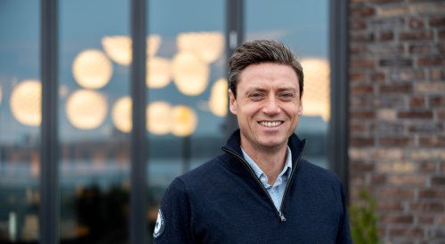 Portrett av Lars-Erik Eriksen, leder for pensjon i Storebrand. Portrett av Lars-Erik Eriksen, leder for pensjon i Storebrand.