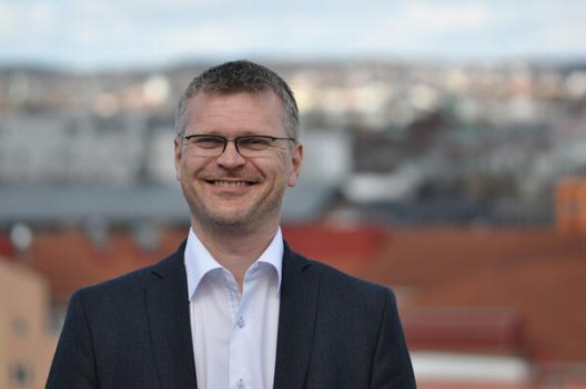 Portrett av en smilende Pål Silseth Portrett av en smilende Pål Silseth