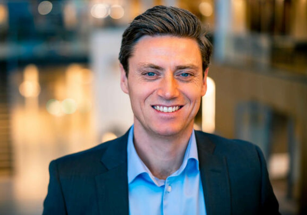 Lars-Erik Eriksen, leder for bedriftsmarked i Storebrand.
