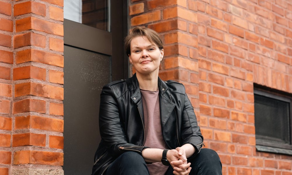 Portrett av Silje Andersen i sameiet Ringgaten terrasse i Oslo
