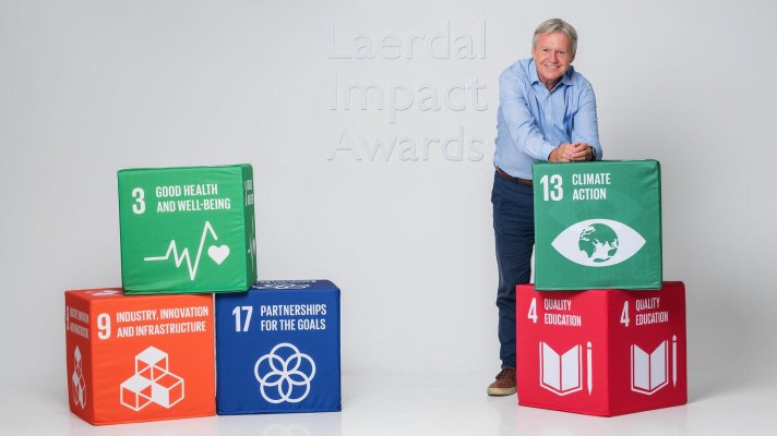 Arne Seglem Larsen, konsernansvarlig direktør for People and Sustainability i Laerdal.