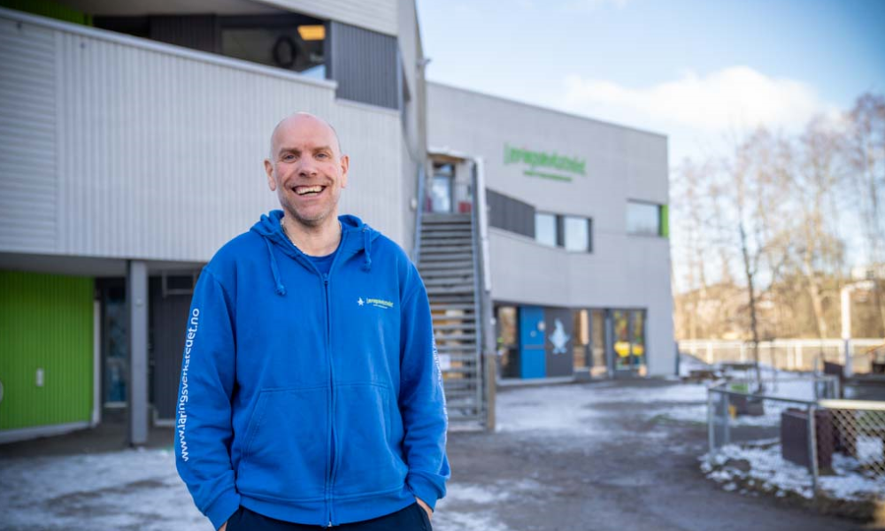 Roger Husby, styrer ved Østersund Idrettsbarnehage i Lillestrøm kommune.