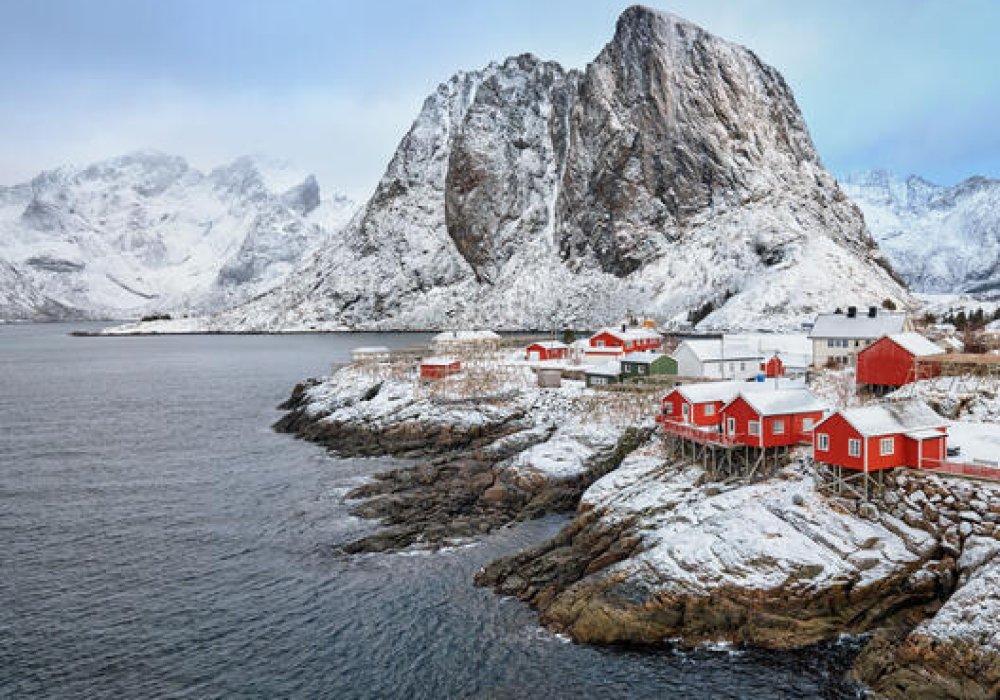 Illustrasjonsfoto: Fiskevær i Lofoten.