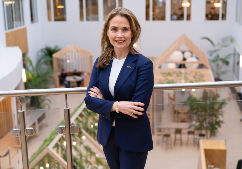 Vivi Måhede Gevelt, konserndirektør Bedriftsmarked i Storebrand