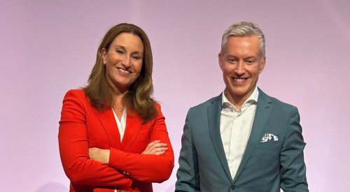 portrettfoto av Elin Ludvigsen og Robert Henriksen portrettfoto av Elin Ludvigsen og Robert Henriksen