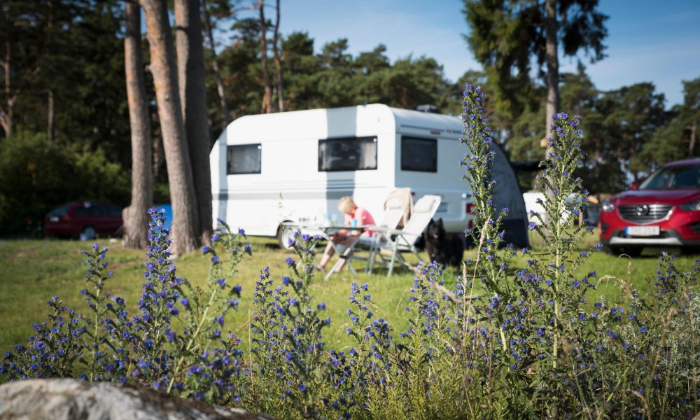 Illustrasjonsfoto: på ferie med campingvogn