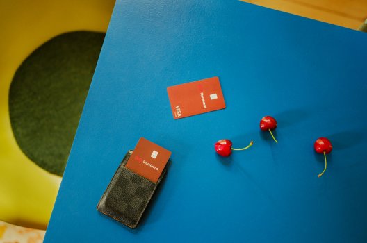 Illustrasjon av kredittkortet til Storebrand