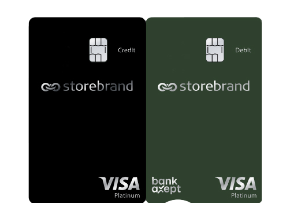 illustrasjonsbilde av platinum kreditt- og debitkort