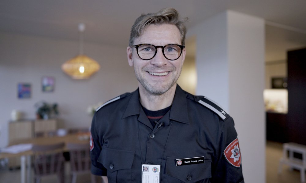 Sigurd Folgerø Dalen, kommunikasjonssjef i Oslo brann- og redningsetat.