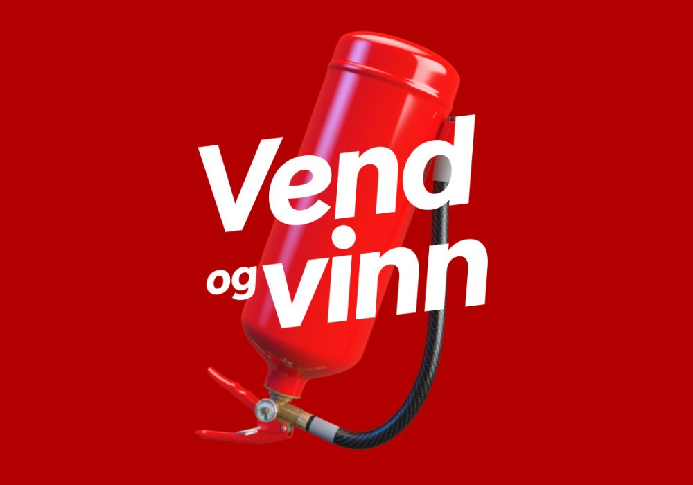 Illustrasjonsfoto: brannslukker - vend og vinn