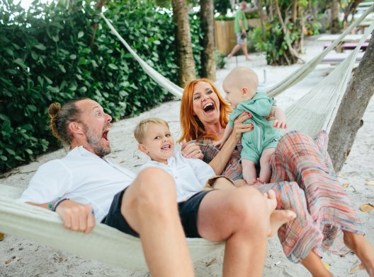 Illustrasjonsfoto: familie på sommerferie Illustrasjonsfoto: familie på sommerferie