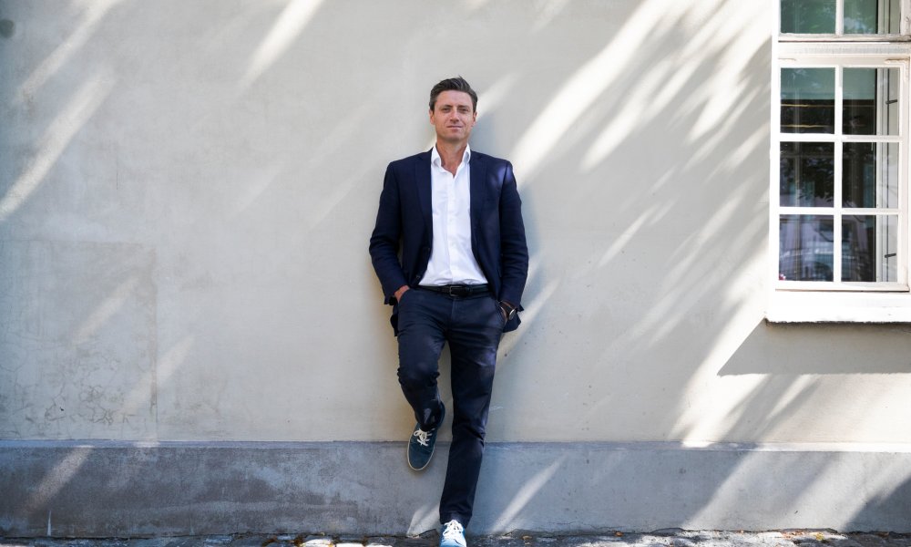 Foto av Lars-Erik Eriksen, leder for pensjon i Storebrand.