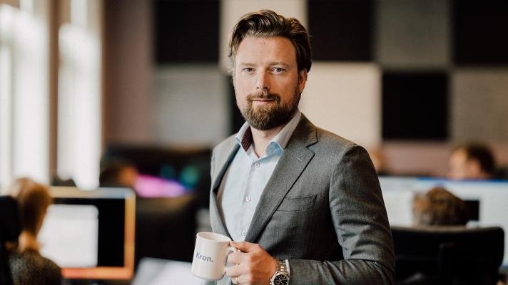 Joar Hagatun, leder for investering i Kron, Storebrands investeringsapp.