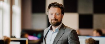 Joar Hagatun, leder for investering i Kron, Storebrands investeringsapp. Joar Hagatun, leder for investering i Kron, Storebrands investeringsapp.