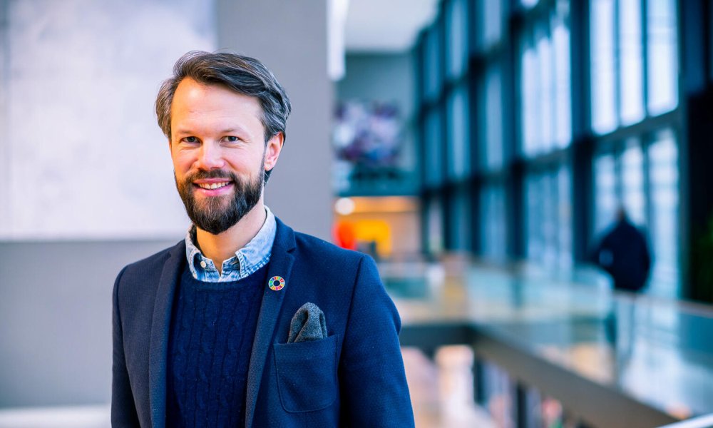 Øyvind Bendz Strøm, pensjonsrådgiver i Storebrand. 
